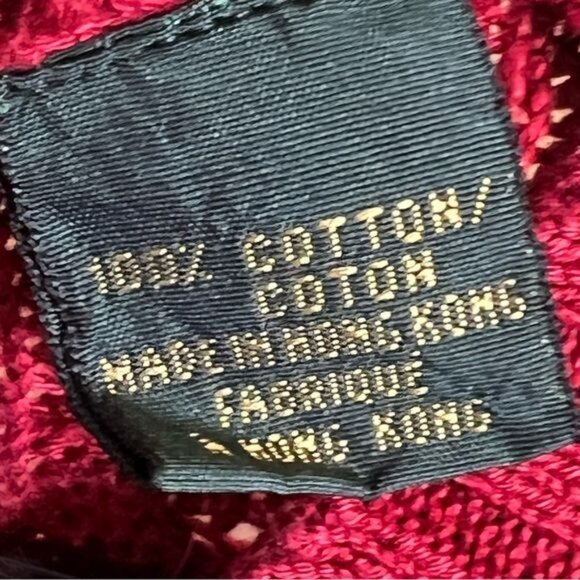 Bobby Jones Vintage Men’s Golf Sweater Vest 2004 US Open Shinnecock Red Size XL - Picture 5 of 7